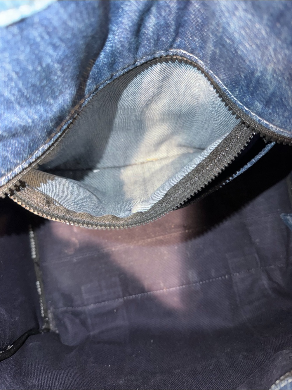 Marc Jacobs Blue Patchwork Denim Tote Bag - Picture 4 of 9